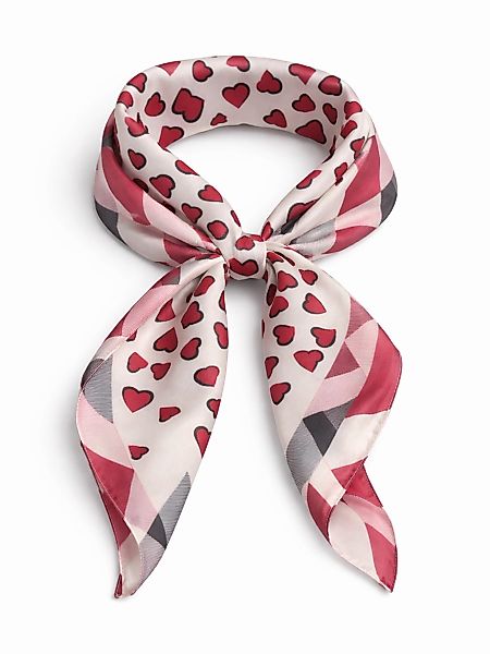 COLLEZIONE ALESSANDRO Nickituch "Herz" 1 Stk. quadratisches Halstuch mit He günstig online kaufen