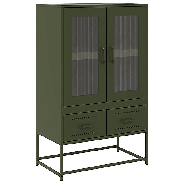 vidaXL Highboard Highboard Olivgrün 68x39x111,5 cm günstig online kaufen