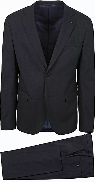 Suitable Strato Pied De Poule Suit Wool Navy - Größe 54 günstig online kaufen