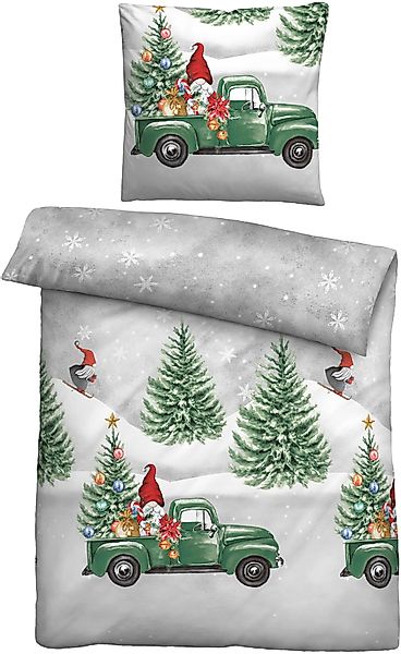 Biberna Bettwäsche "0004102" 2 Stk. wohlig warm + weich, pflegeleicht, 100% günstig online kaufen