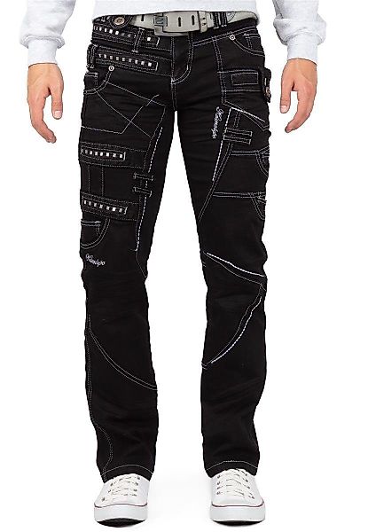 Kosmo Lupo 5-Pocket-Jeans Herren Regular Fit günstig online kaufen