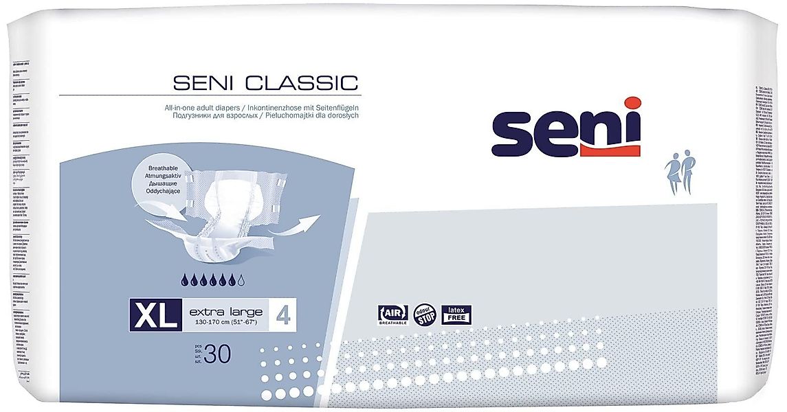 seni Inkontinenzslip Seni Classic Extra Large günstig online kaufen