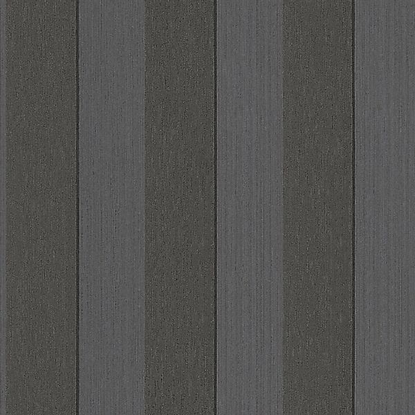 Bricoflor Vlies Textiltapete in Grau Schwarz Elegante Tapete mit Metallic S günstig online kaufen