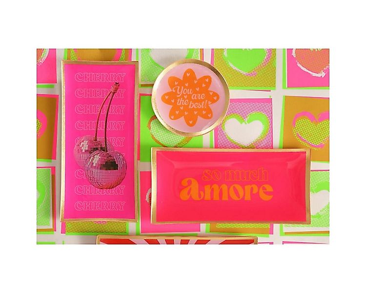 Giftcompany Schmuckkassette Glasteller Nussknacker Pink (10cm) günstig online kaufen