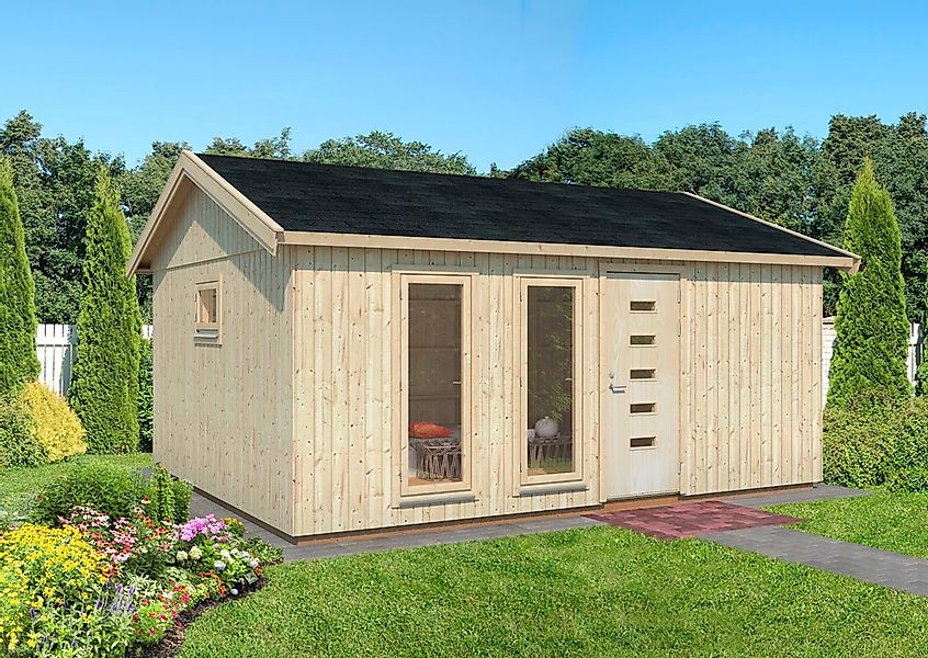 Palmako Gartenhaus "Nordic Haus Charlotte", inklusive Fußboden günstig online kaufen