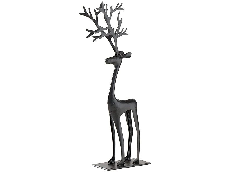 BOLTZE Weihnachtsfigur Cornelius Figur Hirsch schwarz günstig online kaufen