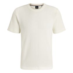 BOSS Kurzarmshirt Structure T-Shirt kurzärmelig günstig online kaufen
