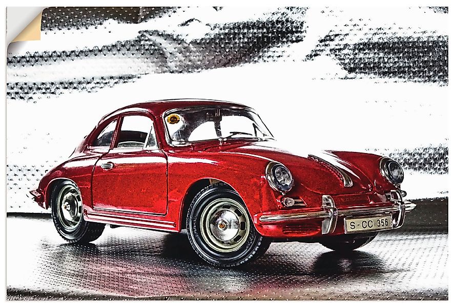 Artland Wandbild »Klassiker - Der Porsche 356«, Auto, (1 St.), als Alubild, günstig online kaufen