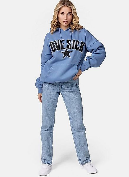 Worldclassca Hoodie Worldclassca Oversized Hoodie "LOVE SICK" Kapuzenpullov günstig online kaufen