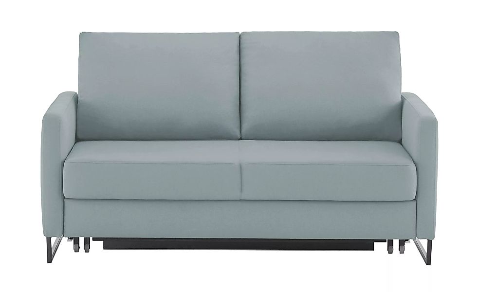 Schlafsofa - blau - 160 cm - 90 cm - 95 cm - Polstermöbel > Sofas > 2-Sitze günstig online kaufen