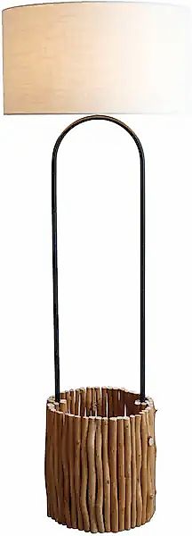 SalesFever Stehlampe »Branches« E27 1 Stk. handgefertigt, mit Pflanzenkorb günstig online kaufen