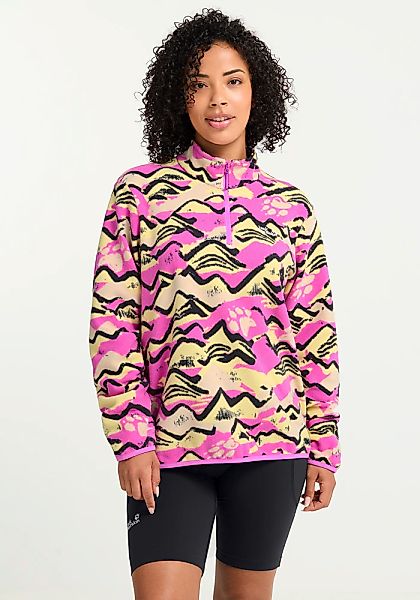 Jack Wolfskin Strickfleece-Pullover "PAW ERA 100 PRINT HZ W" aus Strickflee günstig online kaufen