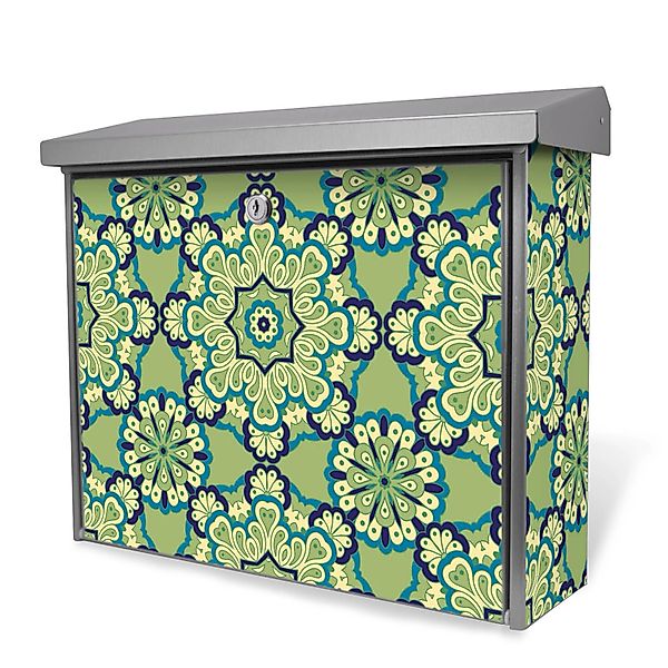 Banjado Briefkasten Edelstahl 38.5x31.5x12cm Ohne Zeitungsfach Inkl. Montag günstig online kaufen
