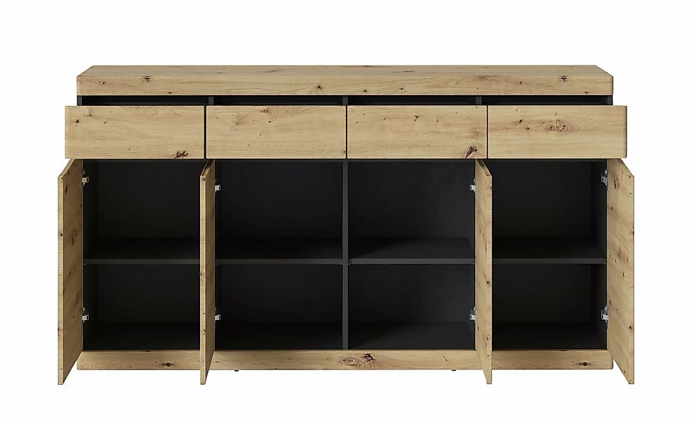 Sideboard  Turino Neo ¦ holzfarben ¦ Maße (cm): B: 168 H: 92,1 T: 39.9 Komm günstig online kaufen