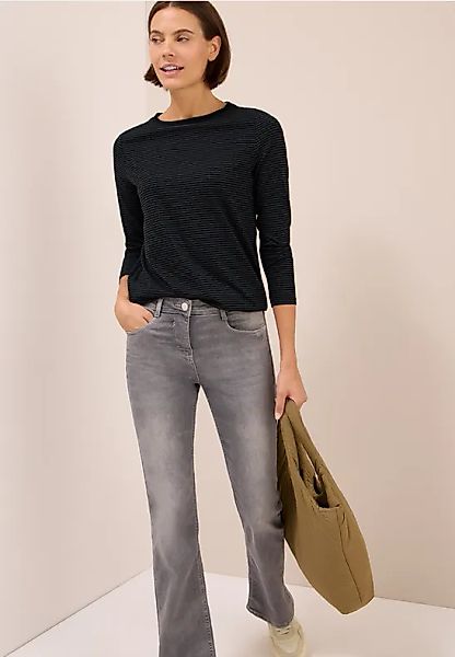 Shirt mit tonalen Streifen günstig online kaufen