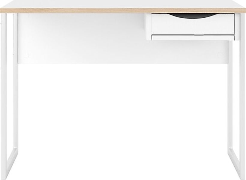 INOSIGN Schreibtisch »Plus«, mit vielen Stauraummöglichkeiten, zeitloses De günstig online kaufen