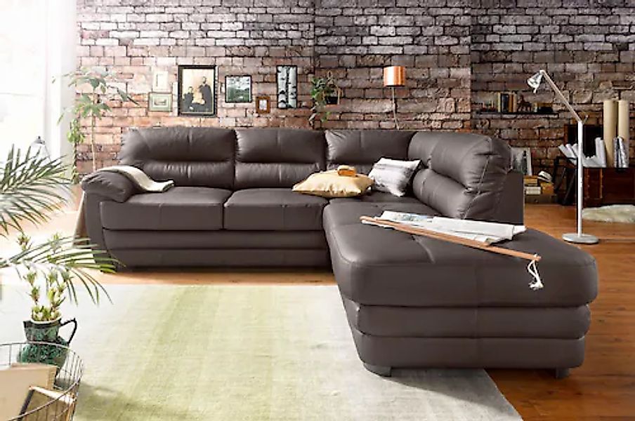 COTTA Polstergarnitur »Royale L-Form«, (Set), Set bestehend aus: Ecksofa & günstig online kaufen