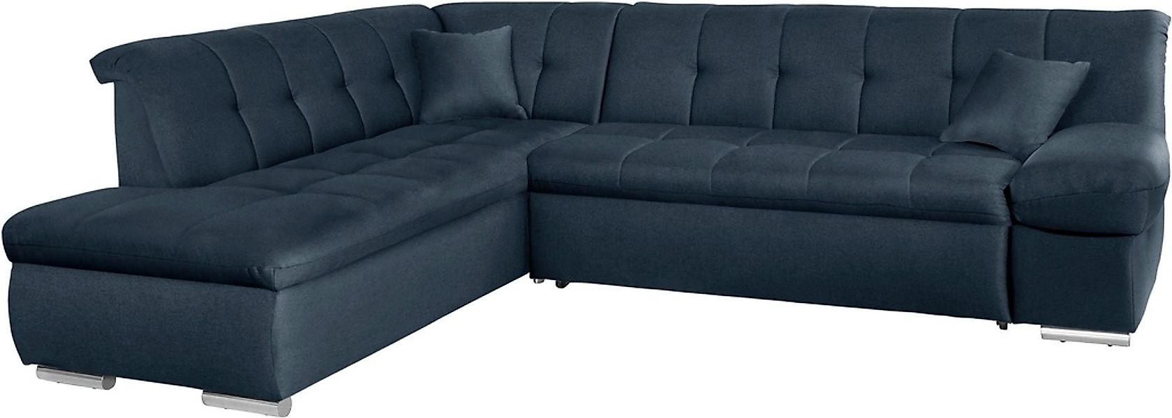 DOMO collection Ecksofa »Mona L-Form«, wahlweise mit Bett- und Armlehnfunkt günstig online kaufen