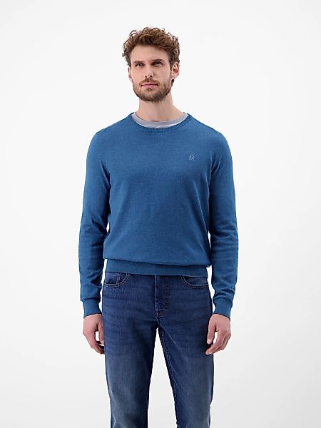 LERROS Strickpullover "LERROS Herren Basic Strickpullover" günstig online kaufen