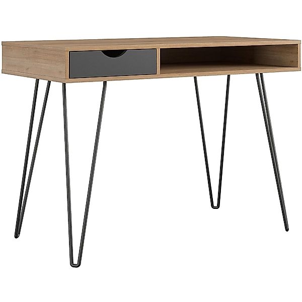 loft24 Schreibtisch Concord, mit Schublade, Hairpin günstig online kaufen