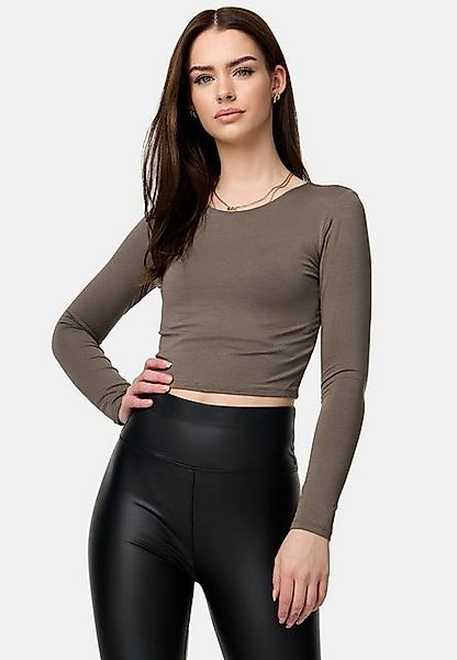 Worldclassca Longsleeve Worldclassca Longsleeve Basic Shirt Uni Crop T-Shir günstig online kaufen