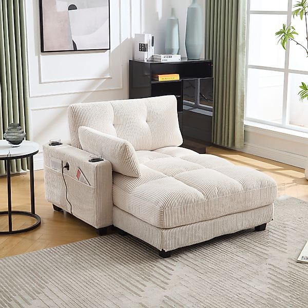 Odikalo Loungesofa Einzelsofa Freizeitsofa Palmensessel handgeländer günstig online kaufen