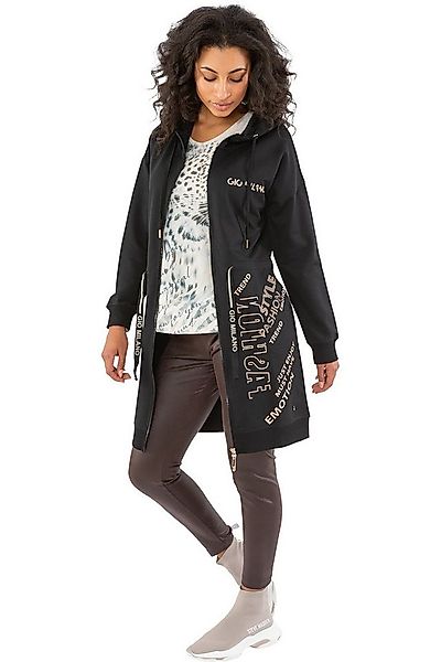 Gio Milano Langjacke G29-9105, mit Kapuze Fashion Emotion Zugband an Taille günstig online kaufen