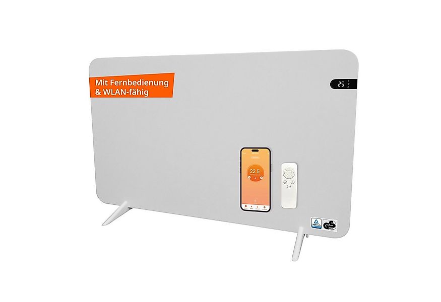 Könighaus Infrarotheizung Smart Dual-Infrarotheizung 450-800W -Stand/Wandmo günstig online kaufen