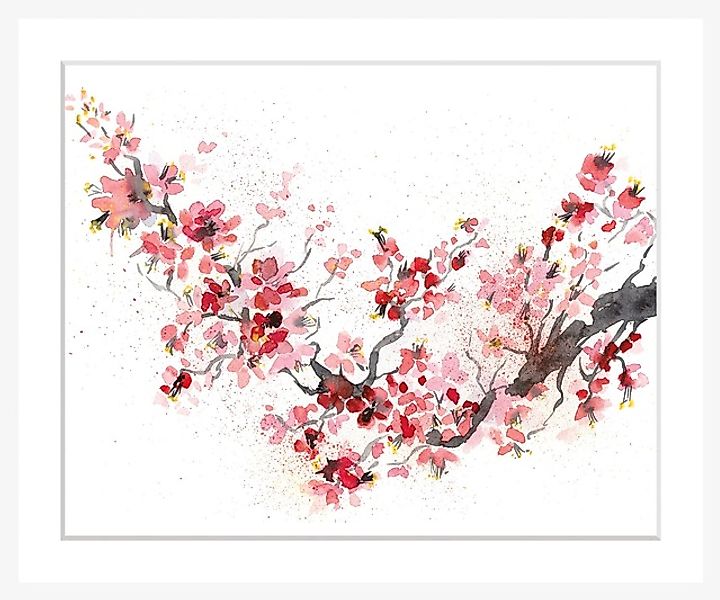 queence Bild »Regina«, Kunst-Modern-Blätter-Pflanzen-Pflanzenbilder-Pflanze günstig online kaufen