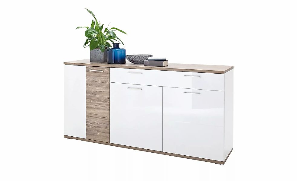 uno Sideboard  Zypern ¦ weiß ¦ Maße (cm): B: 180 H: 86 T: 43.0 Kommoden & S günstig online kaufen