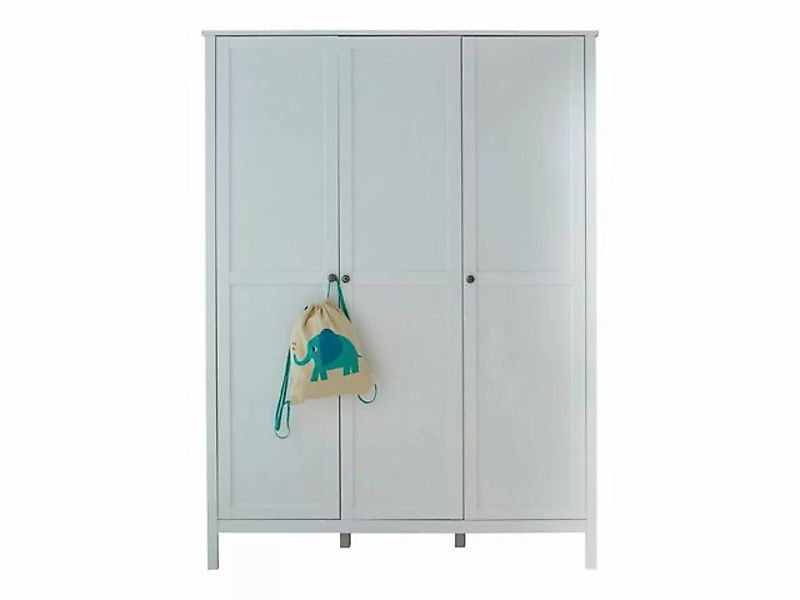 ebuy24 Kleiderschrank Ory Kleiderschrank 3 Türen, weiss. günstig online kaufen