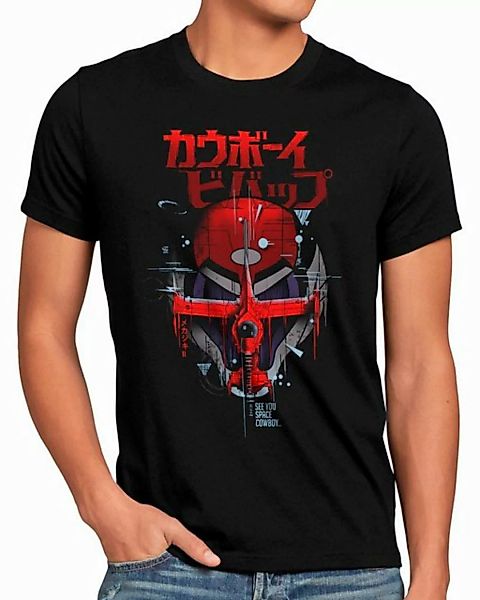 style3 T-Shirt Let's Fly anime manga swordfish cowboy bebop günstig online kaufen