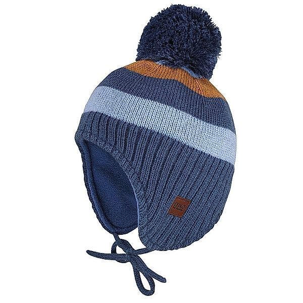 MAXIMO Strickmütze MINI-Inkamütze, Streifen Pompon, Vollfutter günstig online kaufen