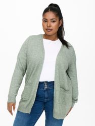 ONLY CARMAKOMA Strickjacke CARESLY L/S OPEN günstig online kaufen