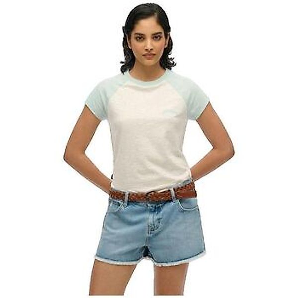 Superdry  T-Shirt T-shirt  Essential Logo Raglan Slub günstig online kaufen