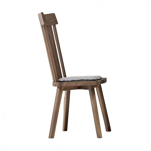 Gervasoni - Gray 21 Stuhl - nussbaum/natur/BxHxT 49x101x50cm/ohne Sitzkisse günstig online kaufen