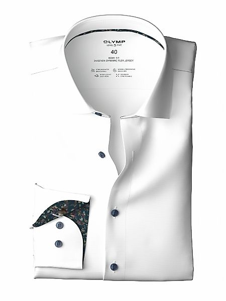 OLYMP Langarmhemd "Level Five 24/Seven" Businesshemd, body fit, New York Ke günstig online kaufen