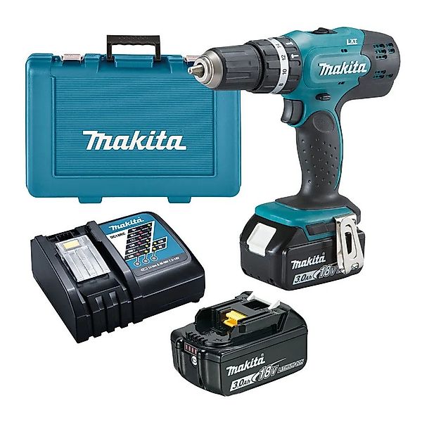 Makita Akku-Schlagbohrschrauber »DHP453RFE«, max. 400 U/min, günstig online kaufen