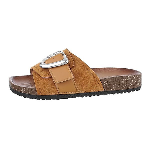 Ital-Design Damen Mules Freizeit Pantolette (85878321) günstig online kaufen