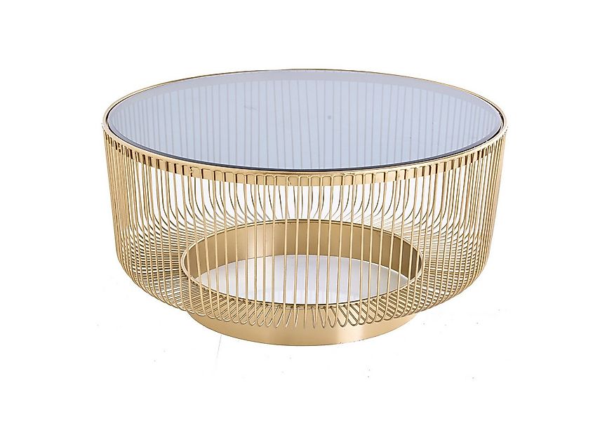 riess-ambiente Couchtisch VARIATION Ø80cm gold / schwarz (Einzelartikel, 1- günstig online kaufen