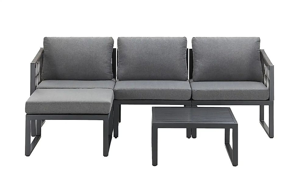 Modulares Sofa-Set  Genf ¦ grau Garten > Gartenmöbel > Gartenmöbelsets - Hö günstig online kaufen