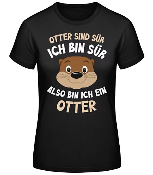 Otter Sind Süß · Frauen Basic T-Shirt günstig online kaufen