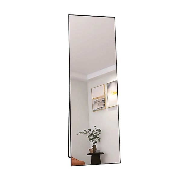 PXloue Standspiegel Rechteckiger 180x80cm für Schlafzimmer Wohnzimmer Schwa günstig online kaufen