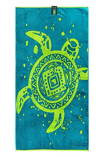 jilda-tex Strandtuch, Frotteevelours (1-St), weiche Frottee-Veloursqualität günstig online kaufen