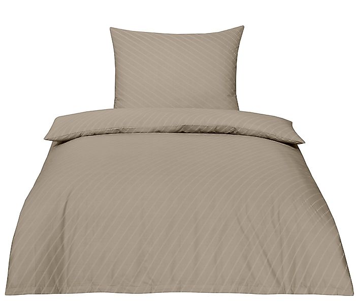 Betz Bettwäsche Elegant Garnitur Set mit Reißverschluss, Baumwolle, 2 teili günstig online kaufen