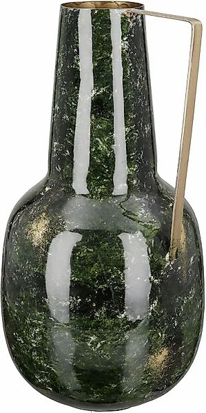 GILDE Tischvase »Grana«, (1 St.), Vase aus Metall, Höhe ca. 40 cm günstig online kaufen