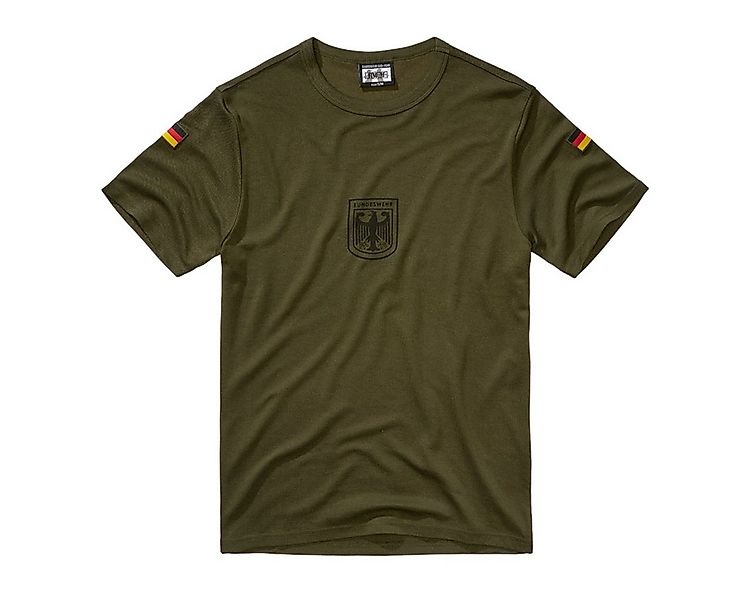 BWuM T-Shirt BWuM Bundeswehr Sportshirt mit Flaggen & Adler günstig online kaufen