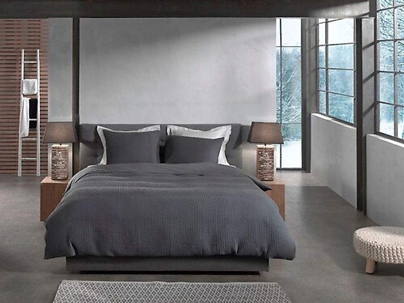 Heckett & Lane Wendebettwäsche »Vafala« 2 Stk. tlg. Waffelmuster,100% Baumw günstig online kaufen