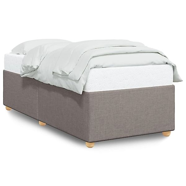 vidaXL Bett Bettgestell ohne Matratze Taupe günstig online kaufen