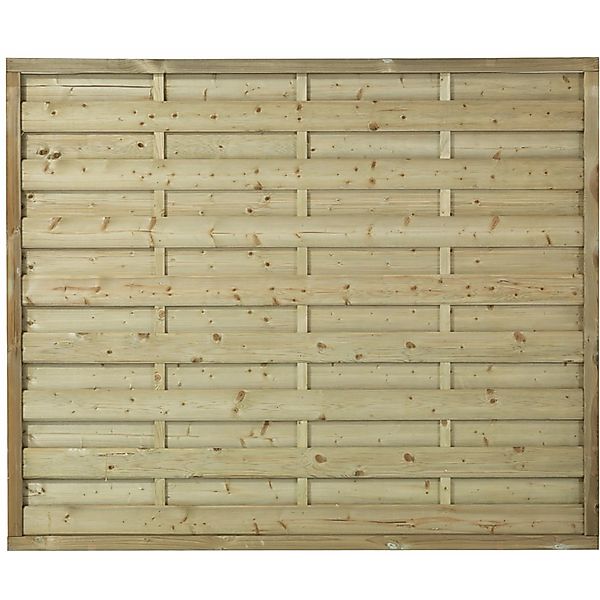 Sichtschutzzaun Bergen Nadelholz druckimprägniert 180 cm x 150 cm günstig online kaufen
